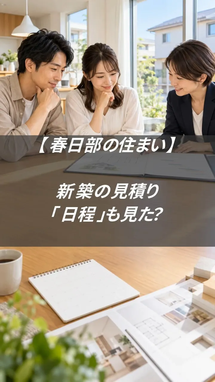 新築の見積り、金額だけ見ていませんか？